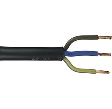 Elektrisk kabel med tre ledare