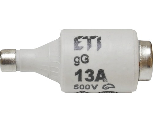 ETI-säkring med 13 ampere och 500 volt