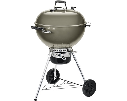 Grill med lock och hjul