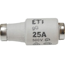 ETI apparatskyddssäkring gG 25A 500V