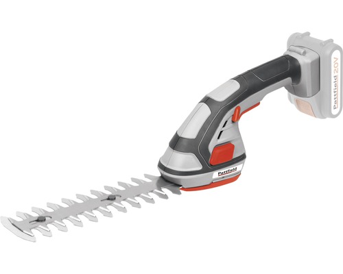 Pattfield batteridriven häcksax med skärverktyg och batteri