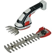 Pattfield batteridriven grässax med häcksaxfäste