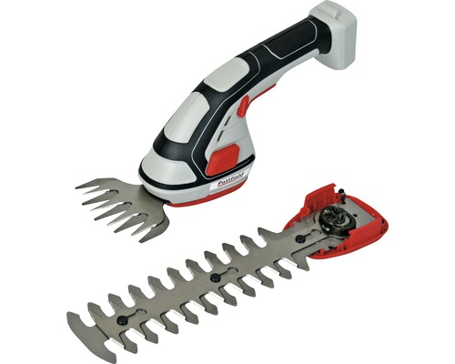 Pattfield batteridriven grässax med häcksaxfäste