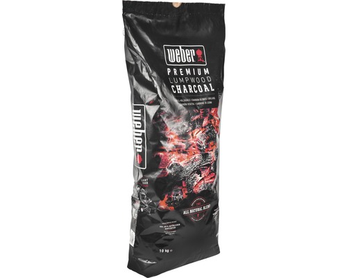 Säck Weber Premium träkol grillkol, 10 kg