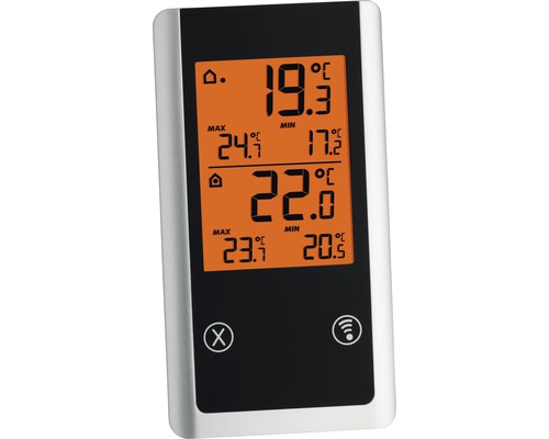 Digital termometer för att mäta temperaturen inomhus