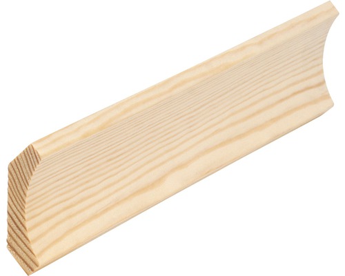 Hålkälslist furu EHL PROLIST 15x56mm obehandlad (OBS! Fallande längder 2,4-4,8m) Dekorlist av trä