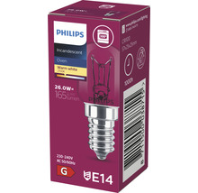 PHILIPS Ugnslampa E14 25W 172lm 2700K