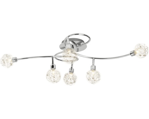 Taklampa med fem lampor för inomhusbruk