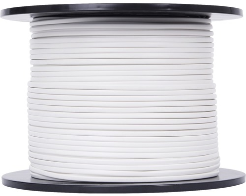 Anslutningskabel SKX (H03 VVH2-F), 2x0,75 mm², vit, metervara Anslutningskabel SKX (H03 VVH2-F), 2x0,75 mm², vit, metervara