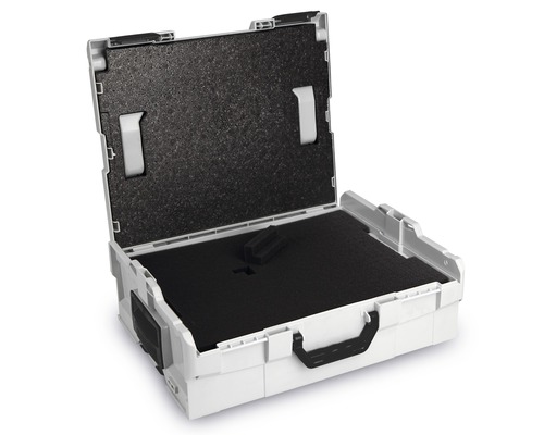 Öppen verktygslåda med skuminlägg