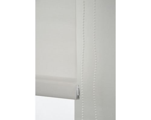 Vit rullgardin för fönster