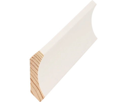 Hålkälslist furu EHL PROLIST 15x56mm antikvit S 0502-Y (OBS! Fallande längder 2,4-4,8m) Kvartstav av trä, lackerad