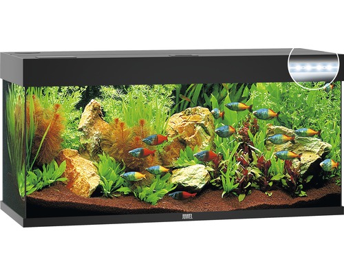 Akvarium JUWEL Rio 180 LED svart Akvarium JUWEL Rio 180 LED svart