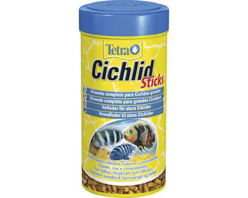 Fiskfoder TETRA Cichlid Sticks 250ml