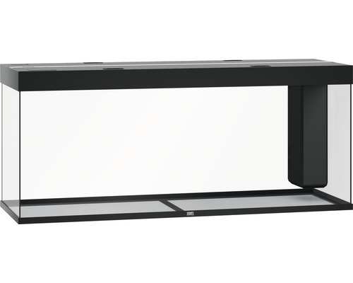 Tomt akvarium med filtersystem