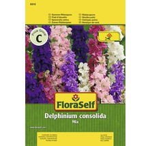 FloraSelf Delphinium consolida Mix fröförpackning