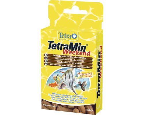 Fiskfoder TETRAMIN Weekend 20 Tabletter