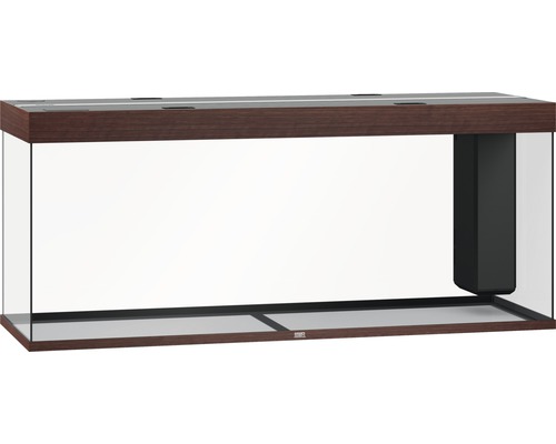 Tomt akvarium med träram