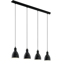 Pendellampa med fyra lampor i retrodesign