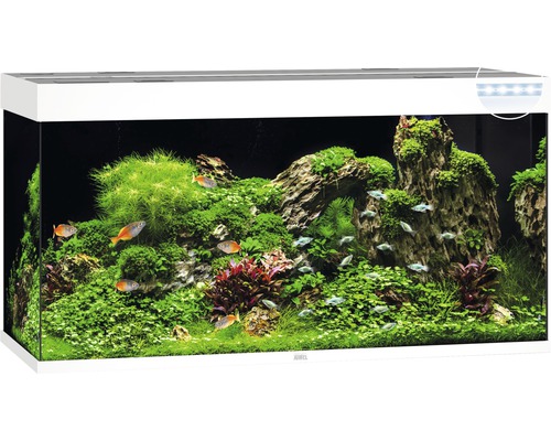 Akvarium JUWEL Rio 350 LED vit