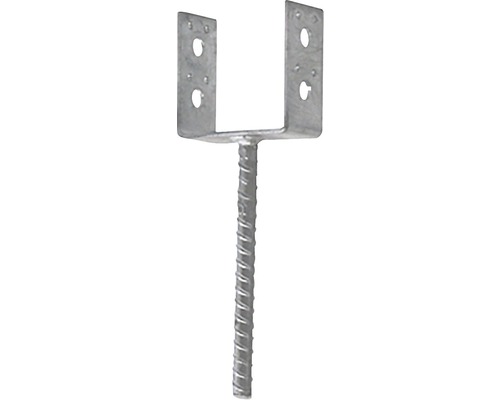 Stolpfäste med ankarfäste för ingjutning