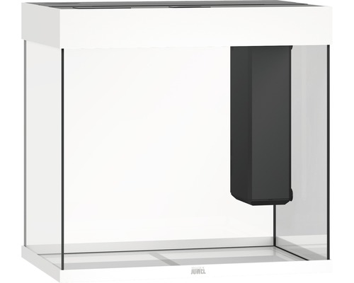 Tomt akvarium med filtersystem