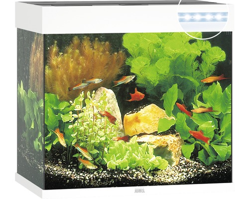 Akvarium JUWEL Lido 120 LED vit Akvarium JUWEL Lido 120 LED vit