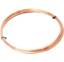 Koppartråd för jordning i grovkonstruktion