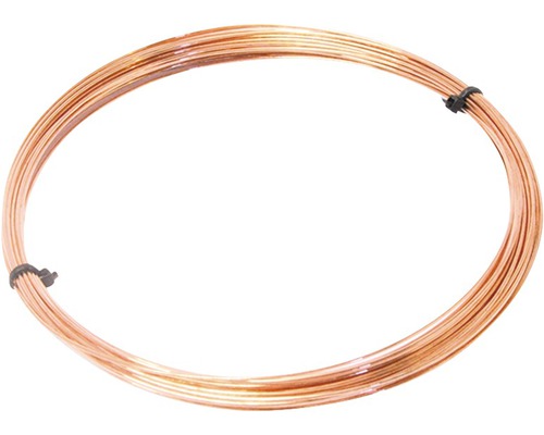 Koppartråd för jordning i grovkonstruktion