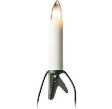 Julgransljus med klämma för fastsättning