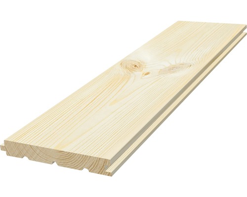 Massivt trägolv MOELVEN Natur obehandlad furu 20x142mm (OBS! Fallande längder) Träpanel av gran eller tall för inredning