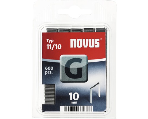 Häftklammer NOVUS typ G 11/11 600 st Häftklammer NOVUS typ G 11/11 600 st