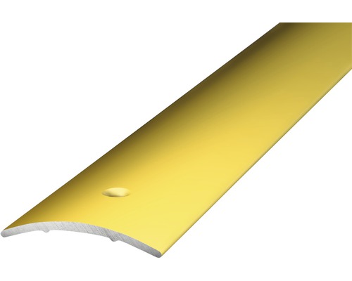 Övergångsprofil PRINZ aluminium guld 30x1,6mmx1m Gyllene övergångslist för golvbeläggningar