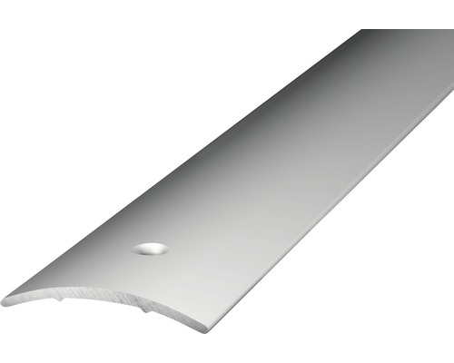Övergångsprofil PRINZ aluminium silver 30x1,6mmx1m Övergångsprofil av metall med hål