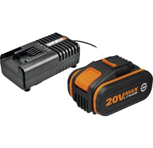 Worx batteri och laddare för elverktyg
