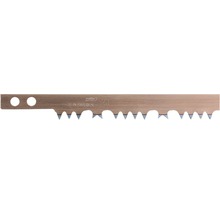 Sågblad med fästhål och inskriptionen Made in Sweden.