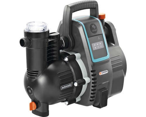 Gardena hydroforpump med bärhandtag och digital display
