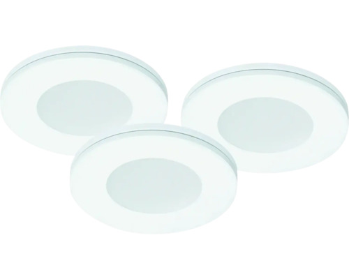 Downlights set MALMBERGS MD-305 LED 9W integrerade ljuskällor 3 styck inklusive drivdon vit 9974363