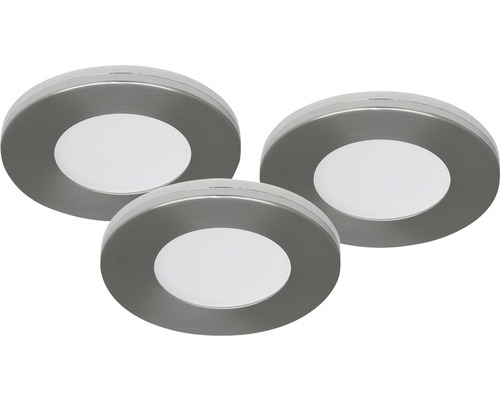 Downlights set MALMBERGS MD-305 LED 9W integrerade ljuskällor 3 styck inklusive drivdon satin 9974364-0