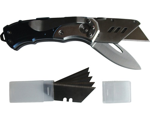 Brytbladskniv med blad och bladkassett