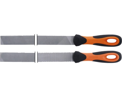 Två träraspar med handtag