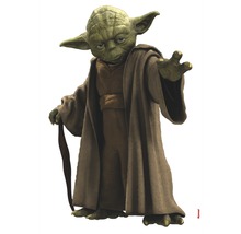 Väggdekoration KOMAR Star Wars Yoda 100x70cm-thumb-0
