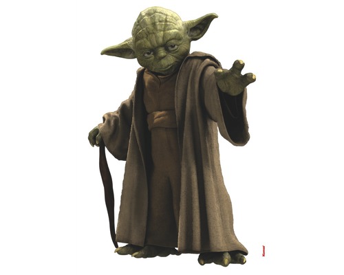 Väggdekoration KOMAR Star Wars Yoda 100x70cm-0