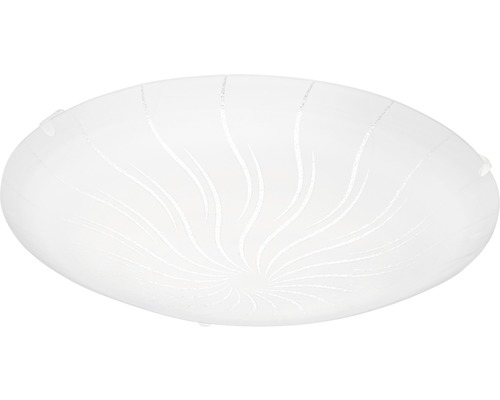 Oval taklampa med mönster