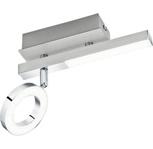 LED-taklampa med en rund, justerbar spotlight