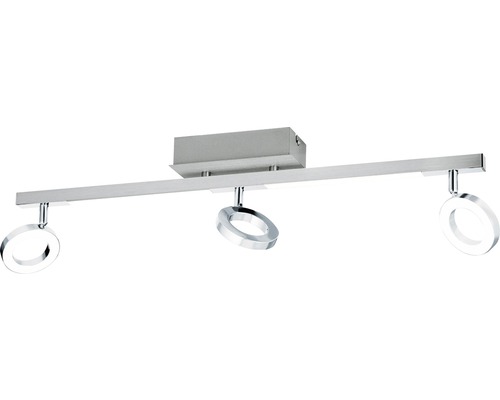 Taklampa med tre runda LED-spotlights