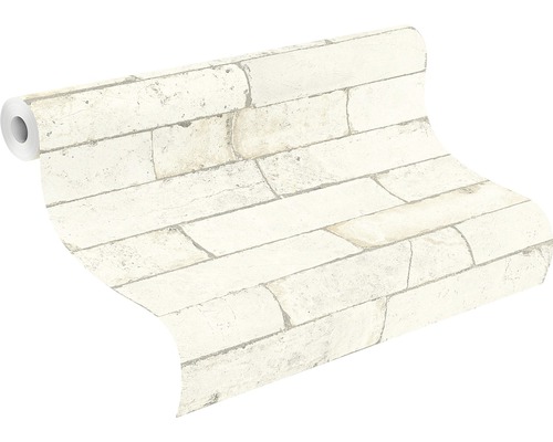 Tapetrulle med murverksmönster