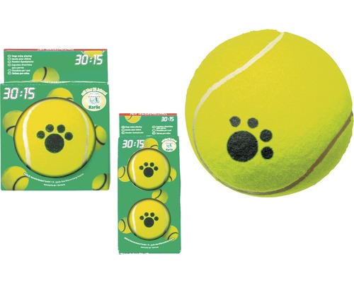 Karlie Tennisboll för hund med tassavtryck
