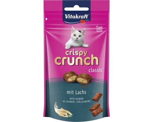 Kattgodis VITAKRAFT Crispy Crunch Lax 60g