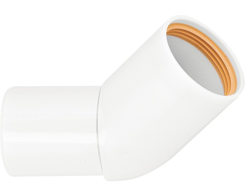 FALUPLAST Vinkel 40 mm x 45° 2910341 Rörböj 45 grader för avloppsrör